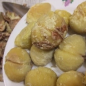 栗餡 栗ゆでて冷凍 渋皮もすっぽりむける レシピ 作り方 By Iihi009 楽天レシピ